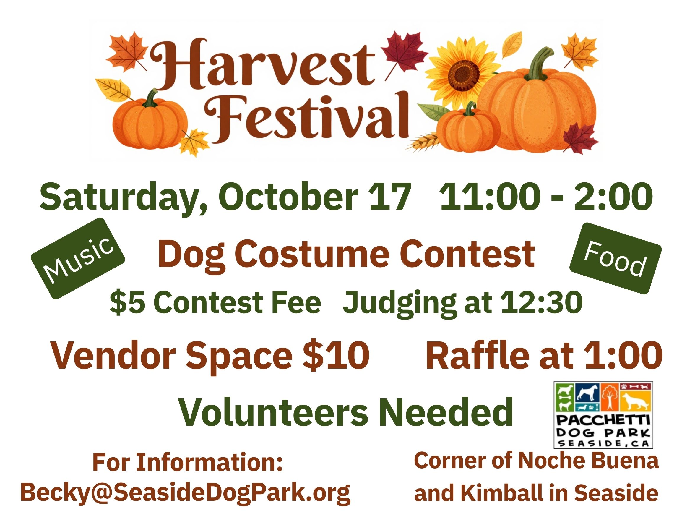Harvest Festival 2026